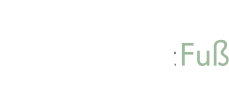 Konzept Fuß