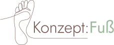 Konzept Fuß